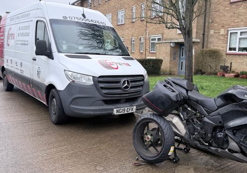 Motorbike Mobile tyre change